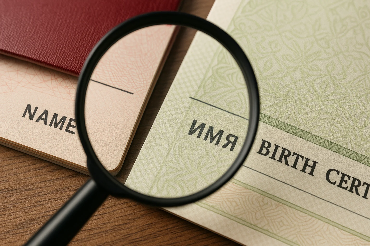 passport name transliteration - image 1