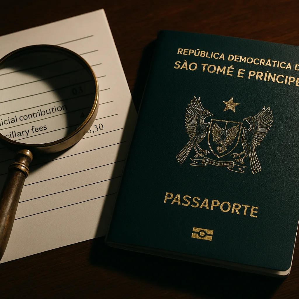 Sao Tome citizenship hidden costs additional fees - image 1