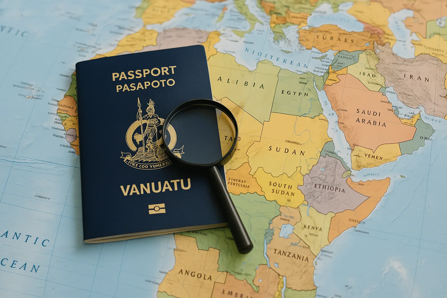 vanuatu passport africa - image 1
